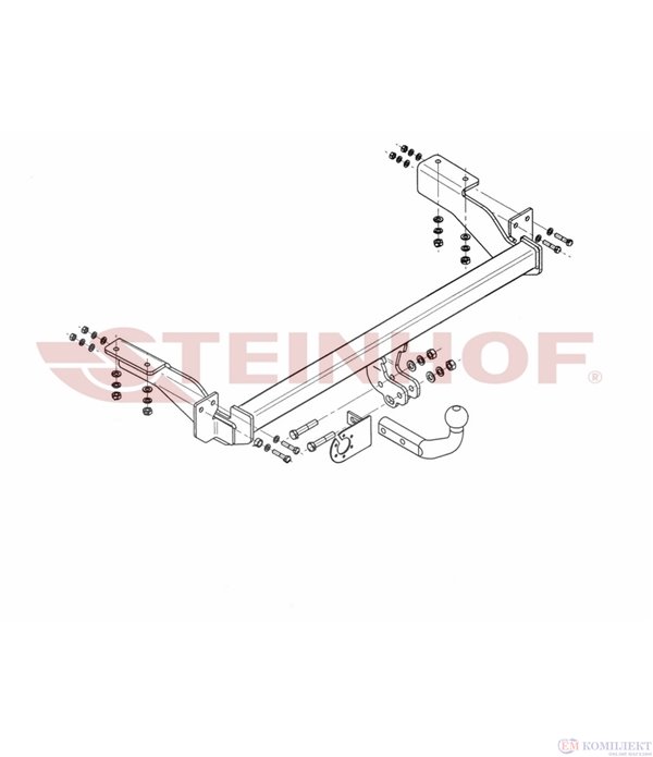 ТЕГЛИЧ CITROEN C3 (2002-) СТАЦИОНАРЕН STEINHOF /C-025/
