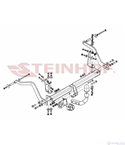 ТЕГЛИЧ RENAULT MEGANE (2002-) СТАЦИОНАРЕН STEINHOF /R-093/