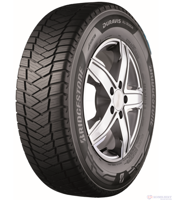 ВСЕСЕЗОННИ ГУМИ BRIDGESTONE DURAVIS ALL SEASON 195/60R16C 99/97H