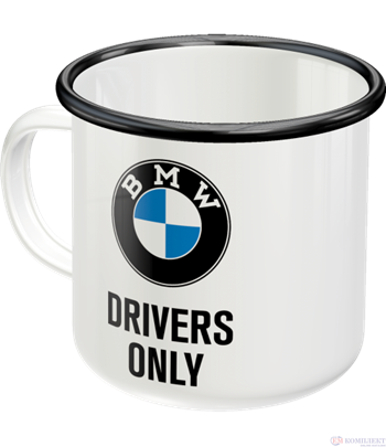 Канче метално BMW Drivers Only 360 мл. емайлирано