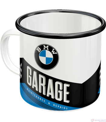Канче метално BMW Garage 360 мл. емайлирано