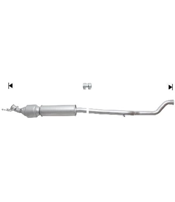 15796/КАТАЛИЗАТОР ЗАДЕН CITROEN C4 PICASSO (2006-) 1.8i 16V - AS