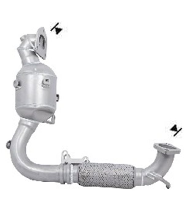 20485/КАТАЛИЗАТОР FORD FIESTA (2008-) 1.0i 12V - AS