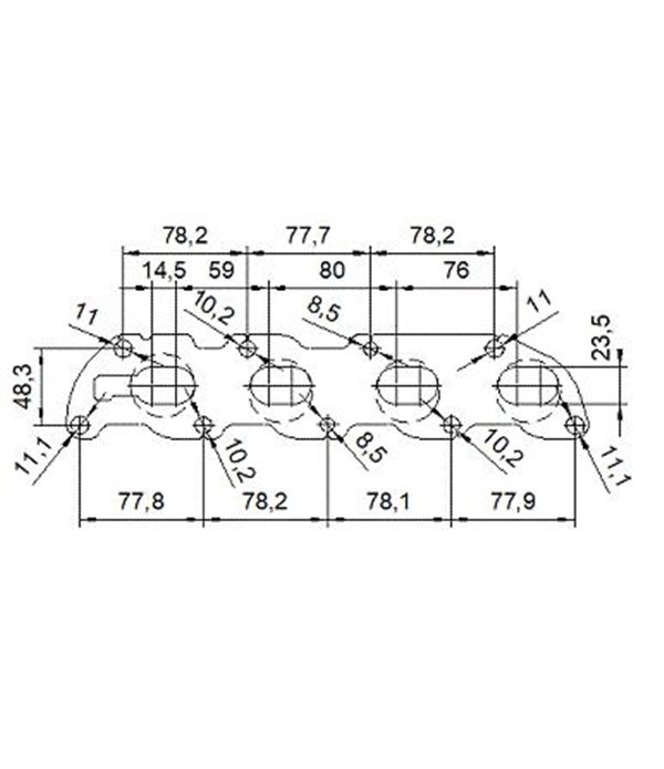 КАТАЛИЗАТОР OPEL ADAM /2012-/ 1.4i 16V - AS