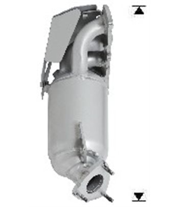 21789/КАТАЛИЗАТОР OPEL CORSA E (2014-) 1.4i 16V - AS