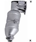 28683/КАТАЛИЗАТОР PEUGEOT 107 (2005-) 1.0i 12V - AS