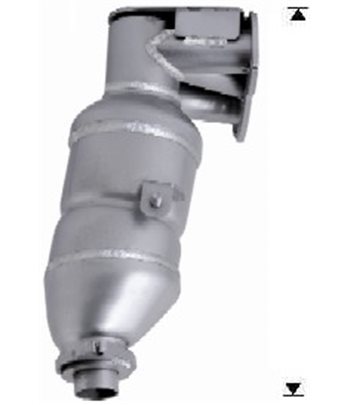 28683/КАТАЛИЗАТОР PEUGEOT 107 (2005-) 1.0i 12V - AS