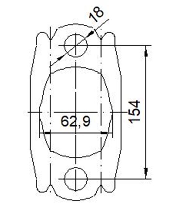 КАТАЛИЗАТОР RENAULT LAGUNA (2007-) 2.0i 16V - AS