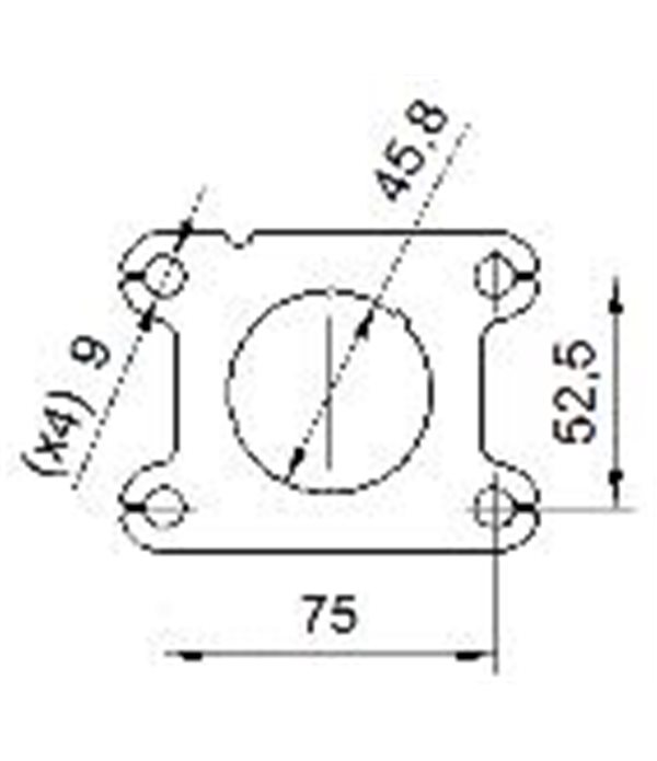 КАТАЛИЗАТОР VOLKSWAGEN POLO (2009-) 1.0i 12V - AS