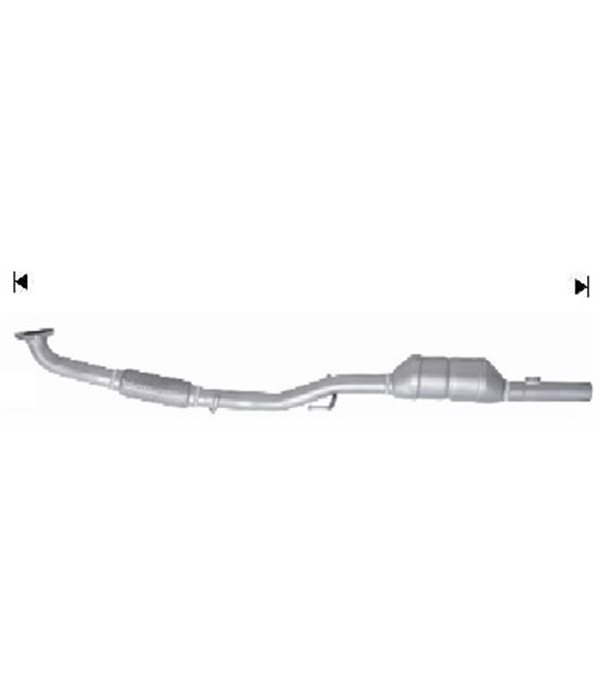 КАТАЛИЗАТОР ЗАДЕН VOLKSWAGEN POLO (2009-) 1.6i 16VLPG - AS