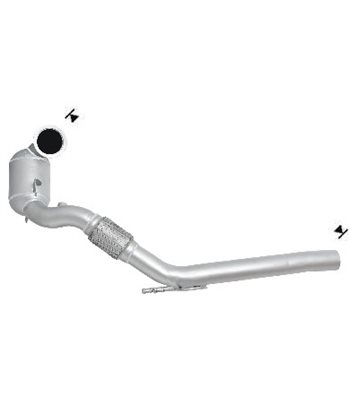 37961/КАТАЛИЗАТОР SEAT LEON (2012-) 2.0i TFSi16V 2WD - AS