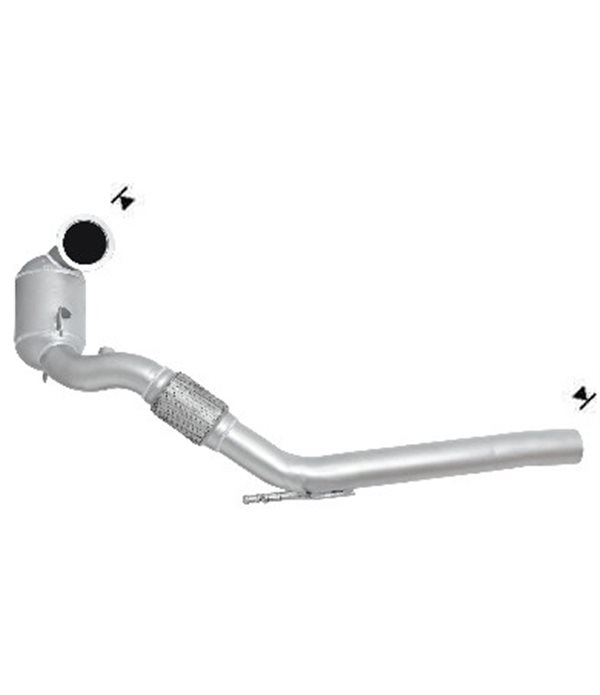 37961/КАТАЛИЗАТОР SEAT LEON (2012-) 2.0i TFSi16V 2WD - AS