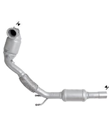 37966/КАТАЛИЗАТОР VOLKSWAGEN GOLF VII (2012-) 1.5i TFSi16V - AS