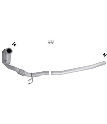 37969/КАТАЛИЗАТОР VOLKSWAGEN GOLF VII (2012-) 1.8i TFSI 16V 4Motion - AS