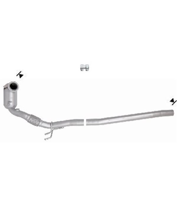 42266/КАТАЛИЗАТОР VOLKSWAGEN GOLF VII (2012-) 2.0i TFSi4Motion - AS