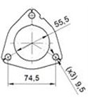 42267/КАТАЛИЗАТОР AUDI A4 (8K2, B8) /2007-/ 1.8i TFSI16V - AS