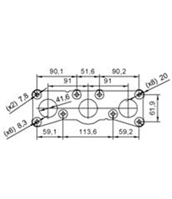 КАТАЛИЗАТОР ПРЕДЕН BMW 7 (E65, E66) /2001-/ 3.0i V6 24V - AS