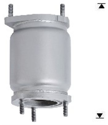 50036/КАТАЛИЗАТОР CHEVROLET SPARK /2010-/ 1.2i 16V LPG - AS