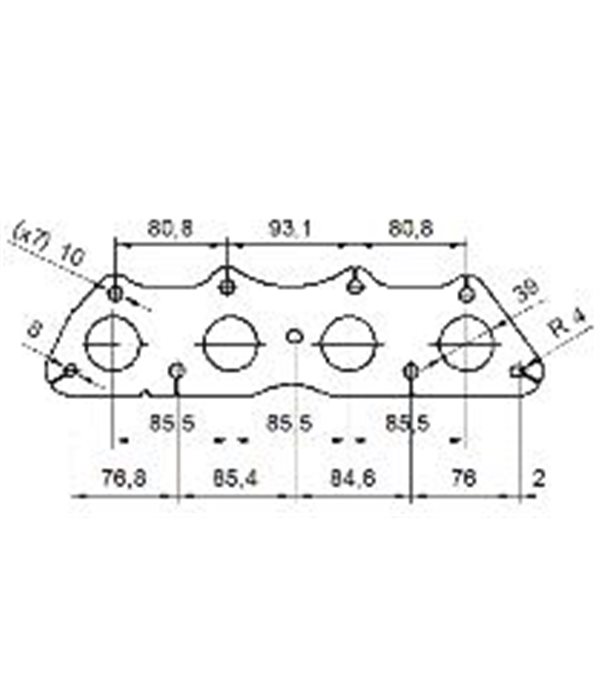 КАТАЛИЗАТОР ПРЕДЕН HYUNDAI ACCENT IV (RB) /2010-/ 1.4i 16V - AS