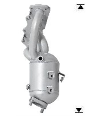 61066/КАТАЛИЗАТОР ПРЕДЕН KIA VENGA /2010-/ 1.4i 16V CVVT - AS