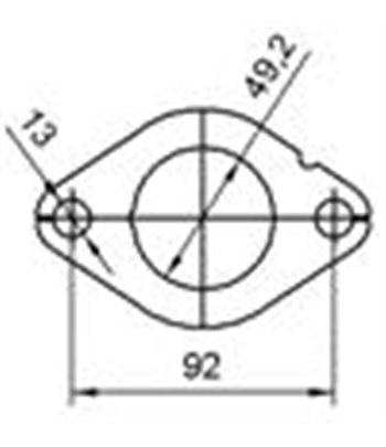 61068/КАТАЛИЗАТОР ЗАДЕН HYUNDAI IX20 /2010-/ 1.4i 16V - AS