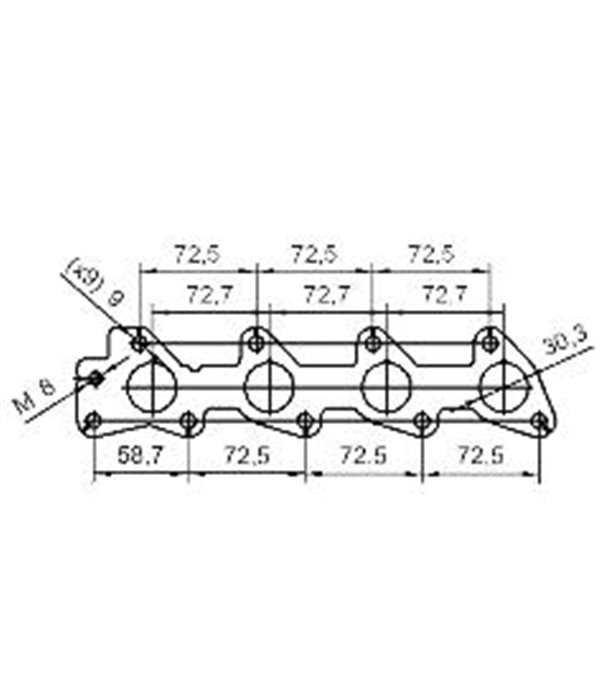 КАТАЛИЗАТОР KIA PICANTO /2011-/ 1.1i 12V - AS