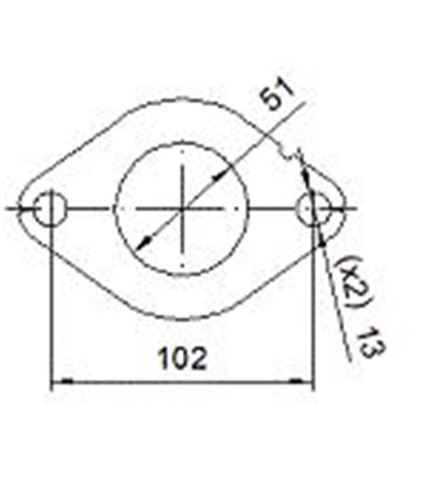 КАТАЛИЗАТОР ЗАДЕН HYUNDAI IX20 /2010-/ 1.4i 16V - AS