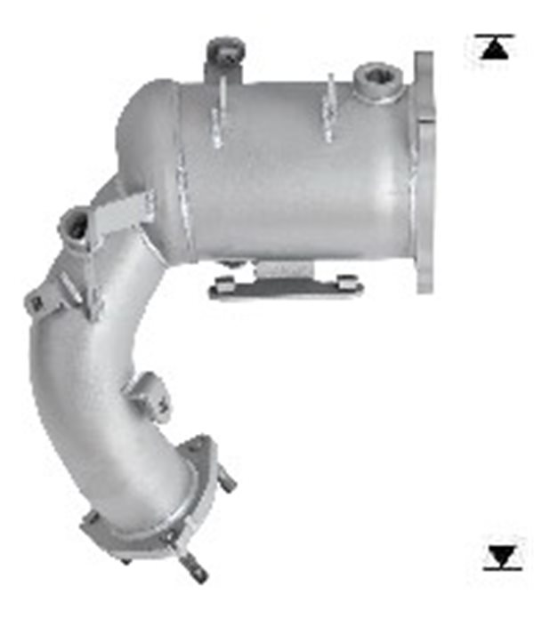 71273/КАТАЛИЗАТОР ПРЕДЕН MERCEDES A CLASS W169 (2004-) 2.0i 16VTurbo - AS