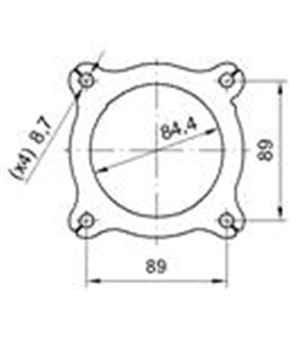 КАТАЛИЗАТОР ПРЕДЕН MERCEDES B CLASS W245 (2005-) 2.0i 16VTurbo - AS