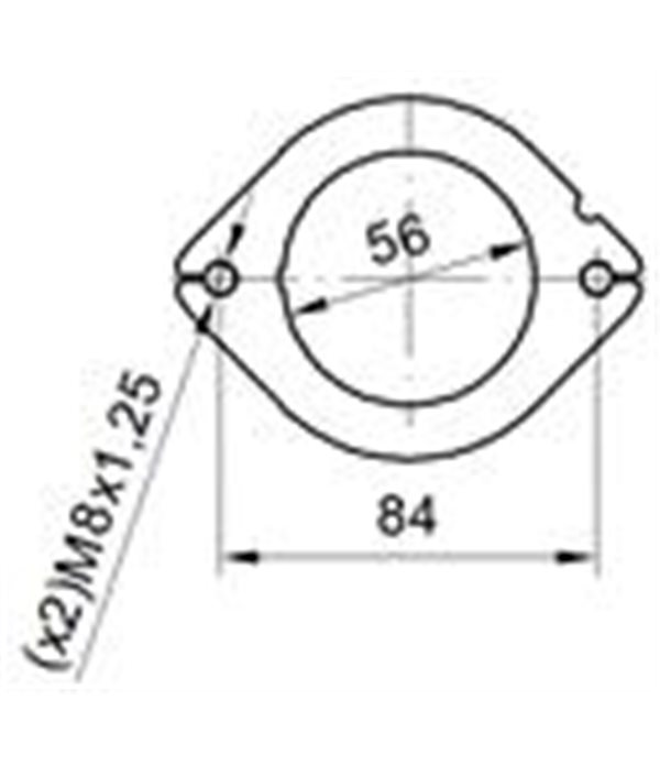 71275/КАТАЛИЗАТОР MERCEDES C CLASS W204 (2007-) 1.8i CGi16V - AS