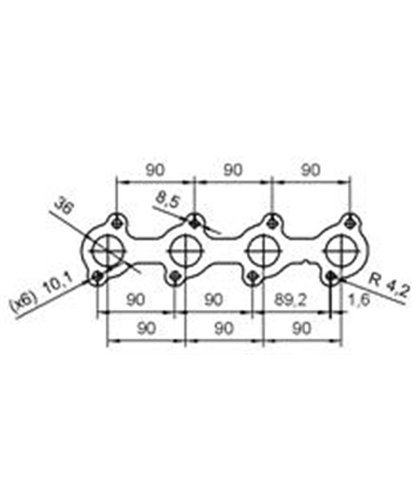 КАТАЛИЗАТОР MERCEDES A CLASS W169 (2004-) 1.7i 16V - AS