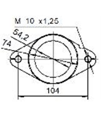 74155/КАТАЛИЗАТОР ЗАДЕН NISSAN MICRA IV /2010-/ 1.2i 12V - AS