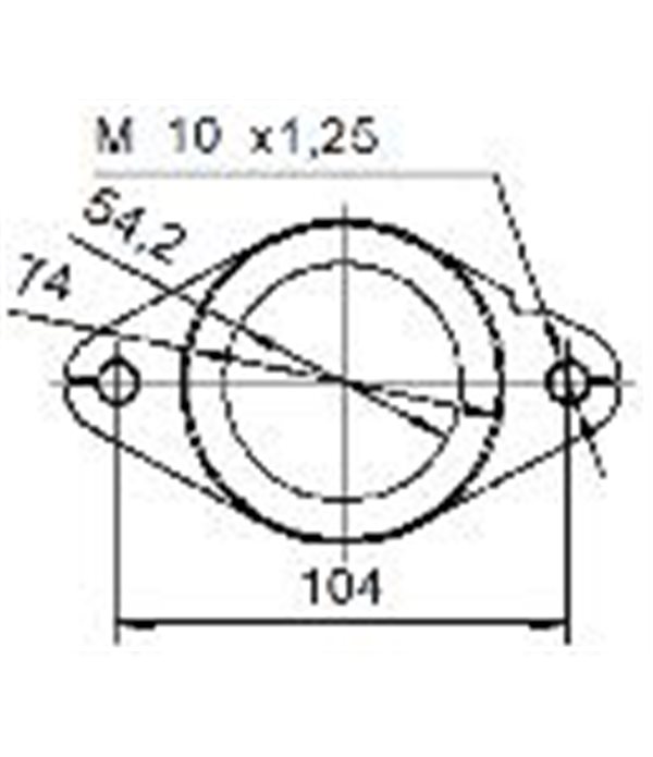 74155/КАТАЛИЗАТОР ЗАДЕН NISSAN MICRA IV /2010-/ 1.2i 12V - AS