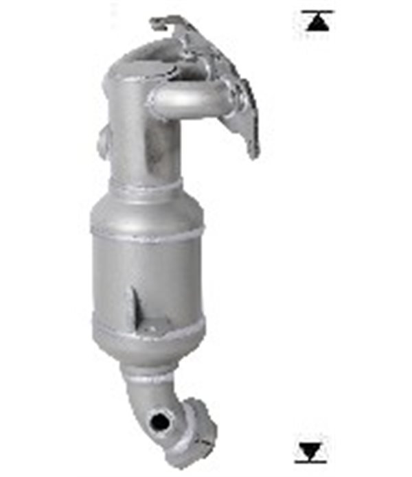 74162/КАТАЛИЗАТОР NISSAN PIXO (2009-) 1.0i 12VLPG - AS