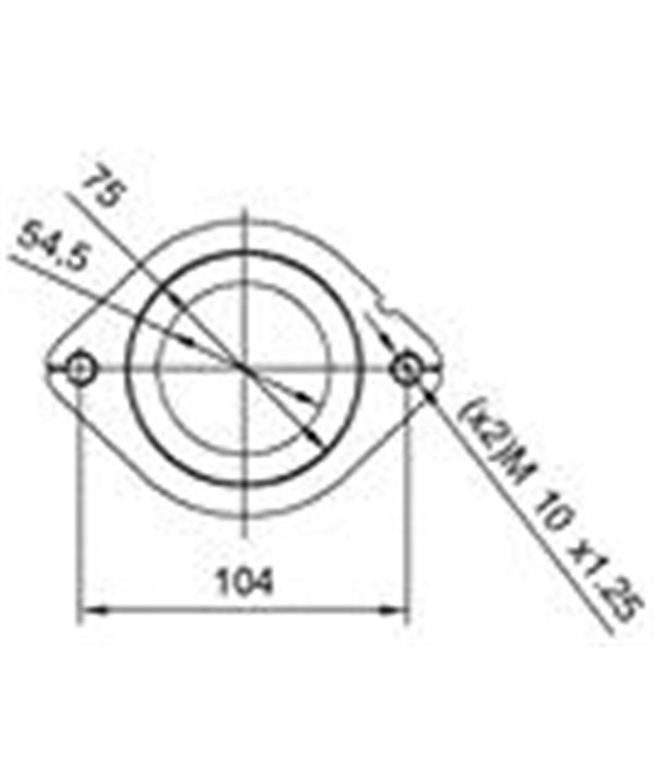 74171/КАТАЛИЗАТОР ЗАДЕН NISSAN JUKE (2010-) 1.6i 16V2WD - AS
