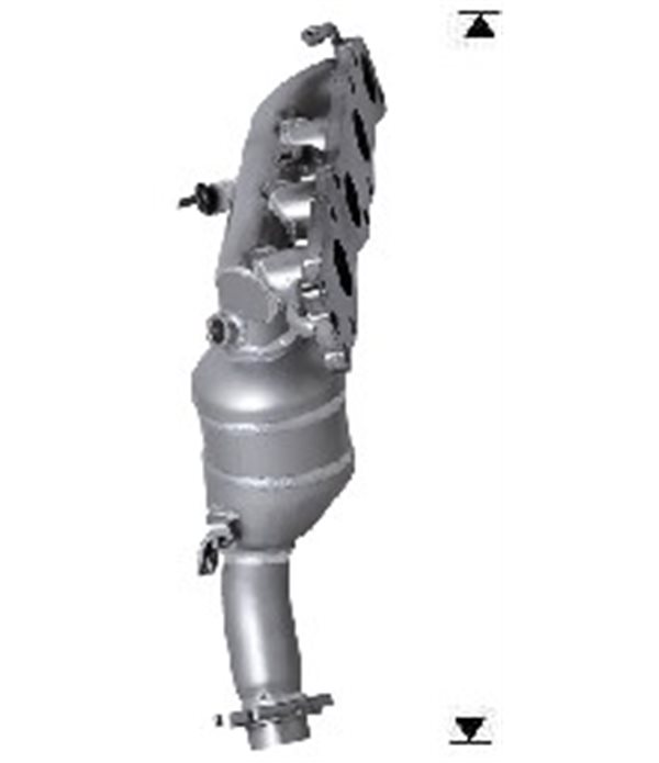 91079/КАТАЛИЗАТОР ПРЕДЕН SUZUKI JIMNY (1998-) 1.3i 16V - AS