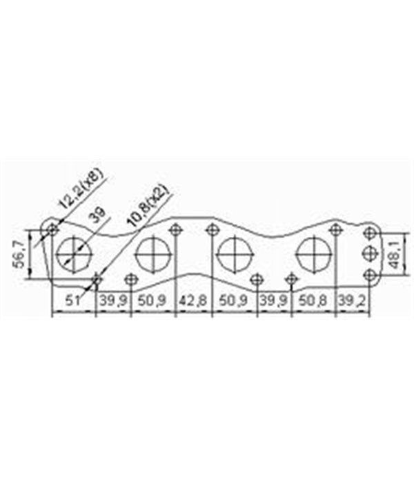 КАТАЛИЗАТОР ПРЕДЕН SUZUKI SX4 /2006-/ 1.5i VVT16V - AS