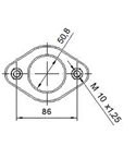 КАТАЛИЗАТОР ЗАДЕН SUZUKI SX4 /2006-/ 1.6i VVT16V - AS