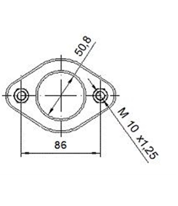 КАТАЛИЗАТОР ЗАДЕН SUZUKI SX4 /2006-/ 1.6i VVT16V - AS