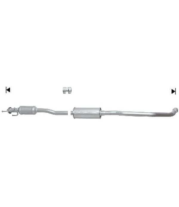 КАТАЛИЗАТОР ЗАДЕН SUZUKI SX4 /2006-/ 1.6i VVT16V - AS