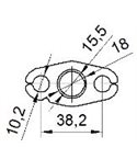 КАТАЛИЗАТОР ПРЕДЕН SUBARU TREZIA /2011-/ 1.3i VVTi16V - AS