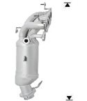 КАТАЛИЗАТОР ПРЕДЕН SUBARU TREZIA /2011-/ 1.3i VVTi16V - AS