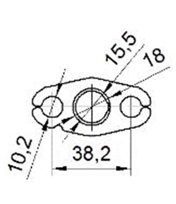 КАТАЛИЗАТОР ПРЕДЕН TOYOTA AURIS /2012-/ 1.3i VVTi16V - AS