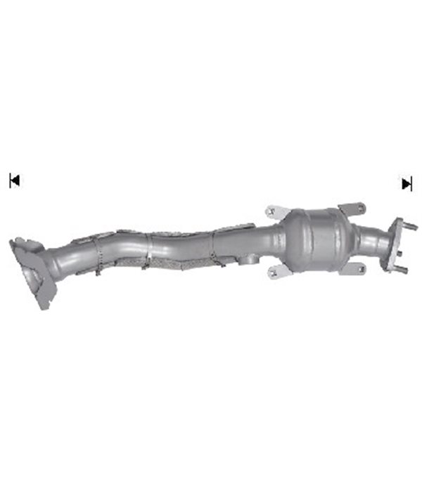 22123/КАТАЛИЗАТОР ЗАДЕН HONDA JAZZ III (2008-) 1.2i iVTEC 16V - AS