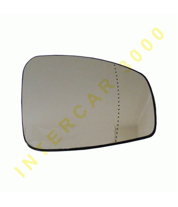 СТЪКЛО ОГЛЕДАЛО ДЯСНО С НАГРЕВАТЕЛ RENAULT MEGANE 2008- 