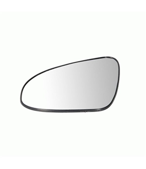 СТЪКЛО ОГЛЕДАЛО ЛЯВО С НАГРЕВАТЕЛ (ФРЕНСКО ПРОИЗВОДСТВО/КРЪГЛА ОСНОВА) TOYOTA YARIS (_XP130_XP150) 2013- 