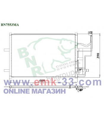 РАДИАТОР КЛИМАТИК MAZDA 3...