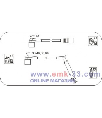 КАБЕЛИ СВЕЩИ OPEL KADETT E...