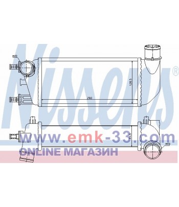РАДИАТОР ИНТЕРКУЛЕР FORD KA...
