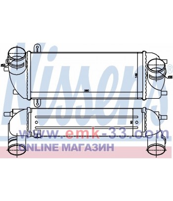 РАДИАТОР ИНТЕРКУЛЕР HYUNDAI...